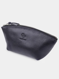 Кожаная женская Органайзер-косметичка GRANDE PELLE  Черный Grande Pelle модель bag24_11570 Фото