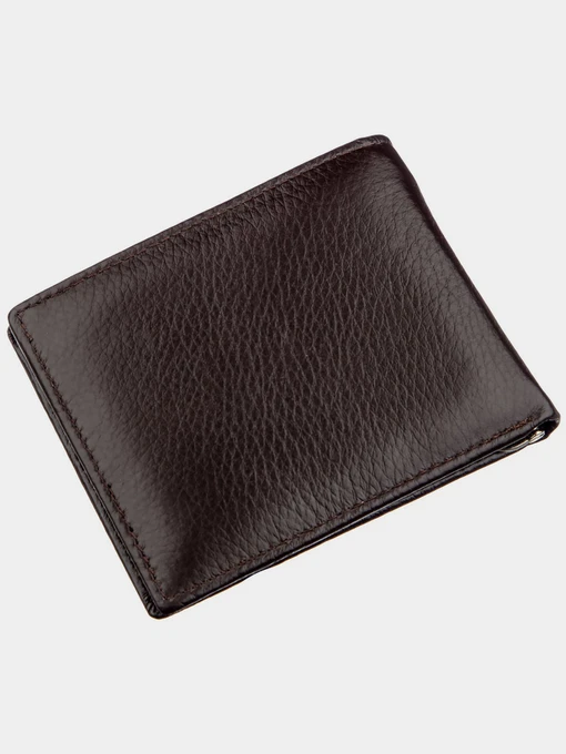 Boston Leather Accessories Портмоне колір коричневий фото 2