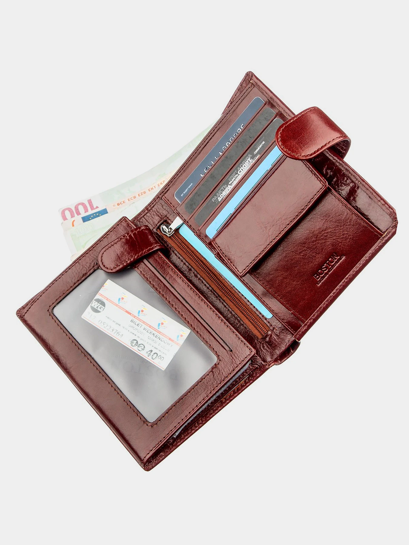 Кошельки Boston Leather Accessories модель bag24_18814 Кошельки Boston Leather Accessories модель bag24_18814 Фото