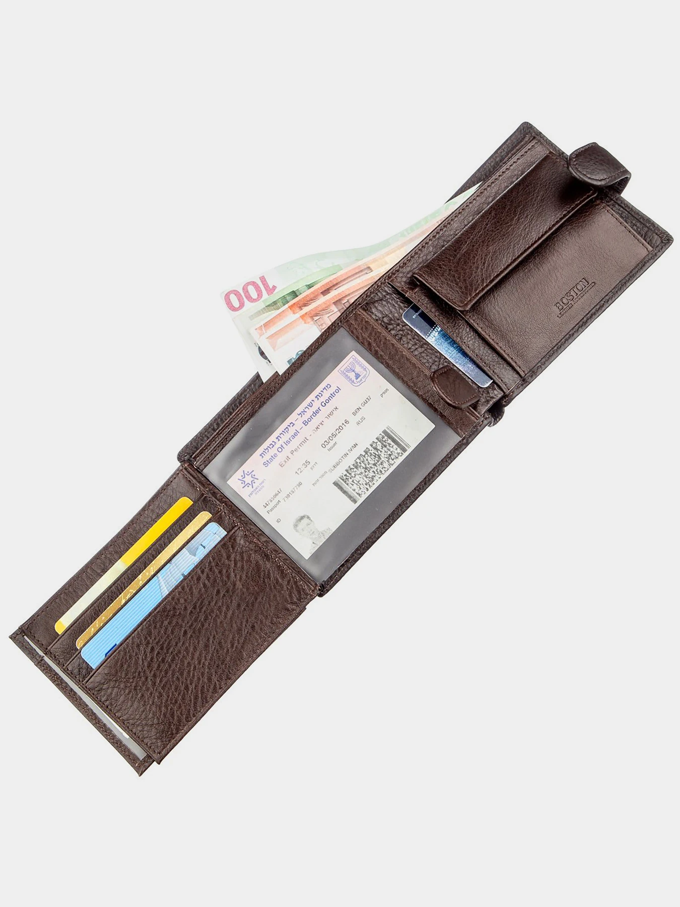 Кошельки Boston Leather Accessories модель bag24_18819 Кошельки Boston Leather Accessories модель bag24_18819 Фото