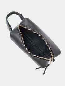 Кожаная Органайзер-косметичка для мужчин GRANDE PELLE Черный Grande Pelle модель bag24_11507 Фото