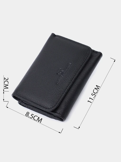 ST Leather Accessories Гаманець колір чорний фото 3