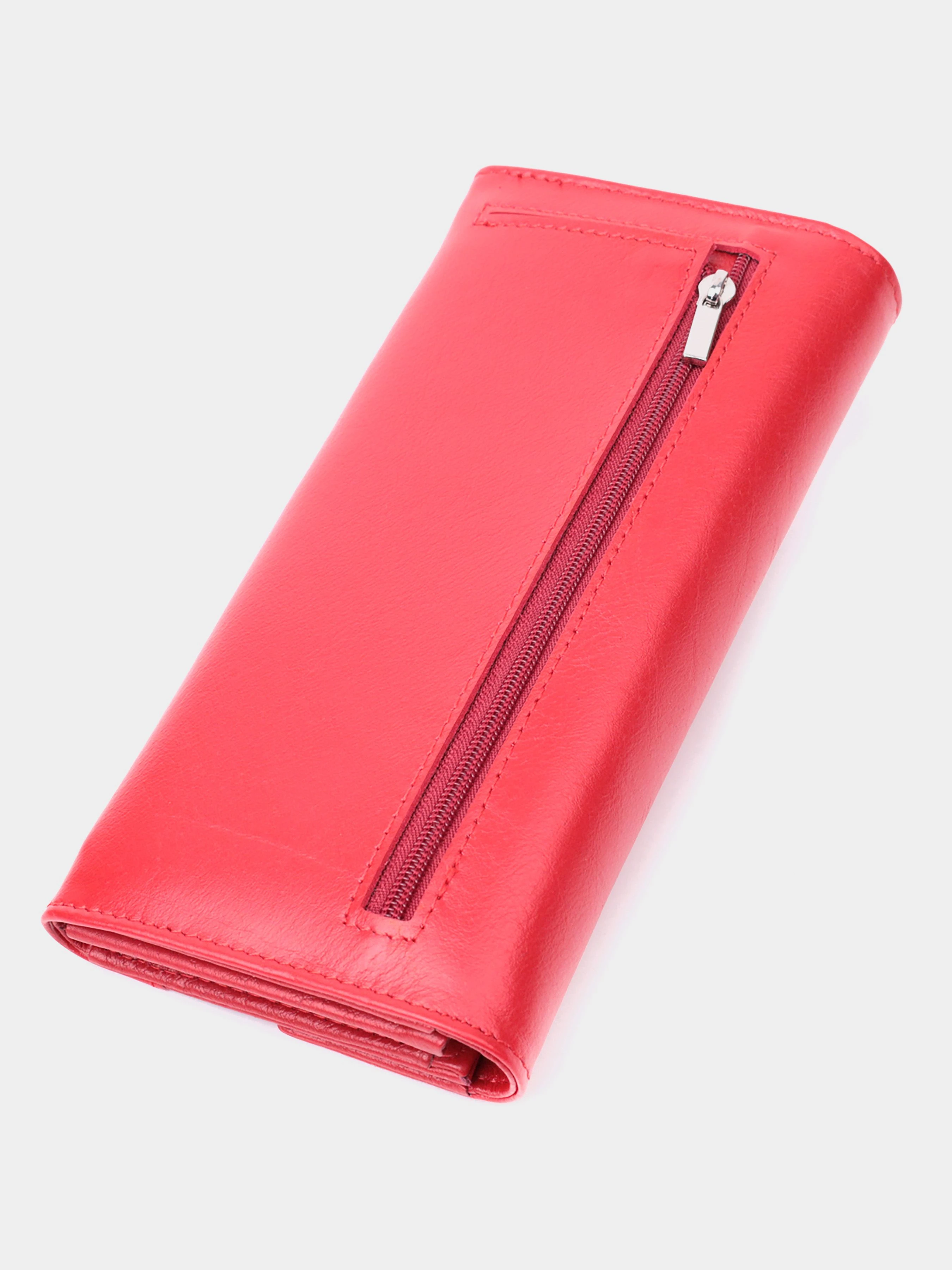 ST Leather Accessories Гаманець колір червоний фото 2