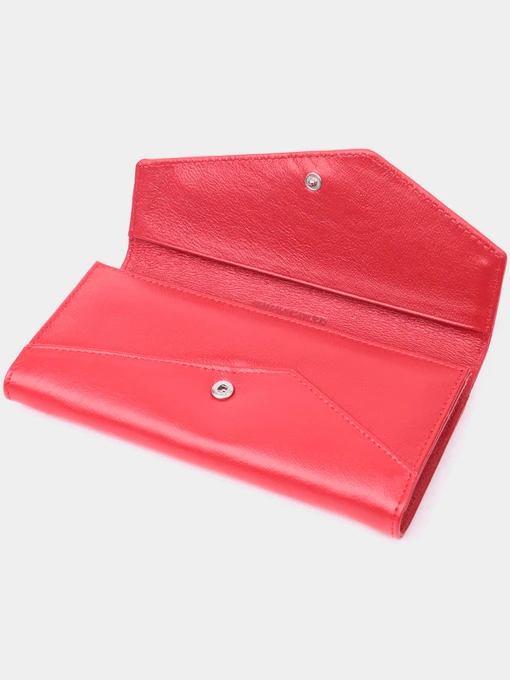 ST Leather Accessories Гаманець колір червоний фото 3
