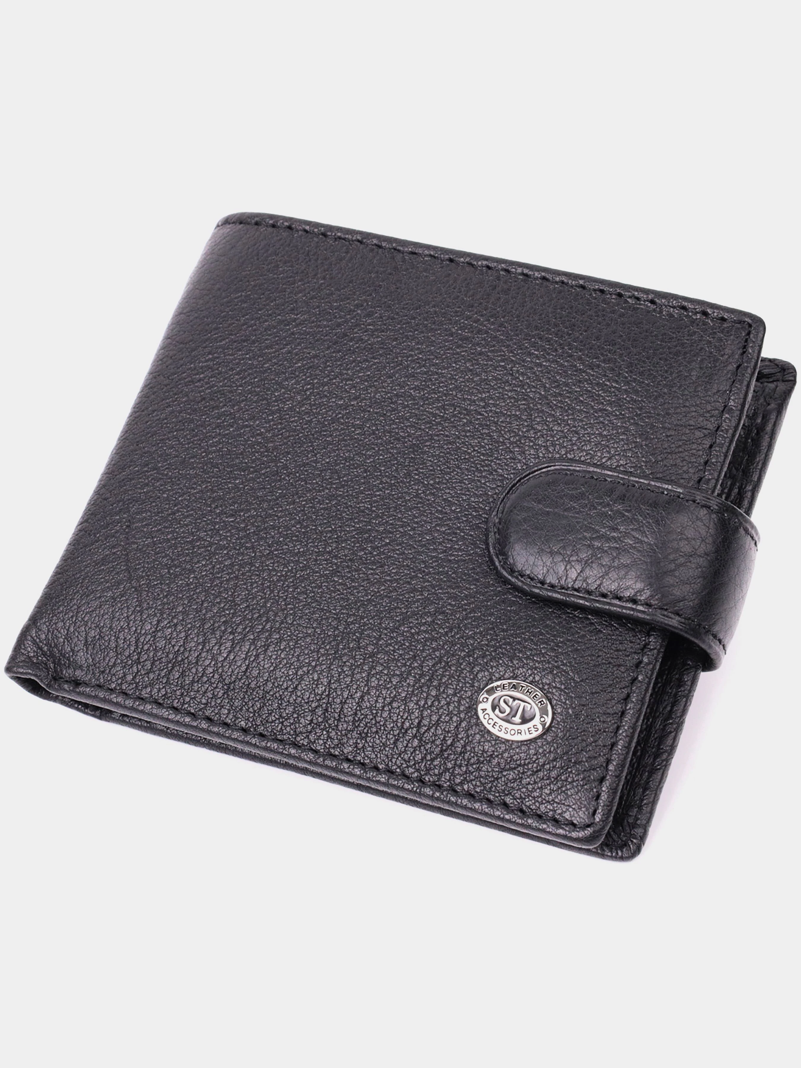ST Leather Accessories Гаманець колір чорний