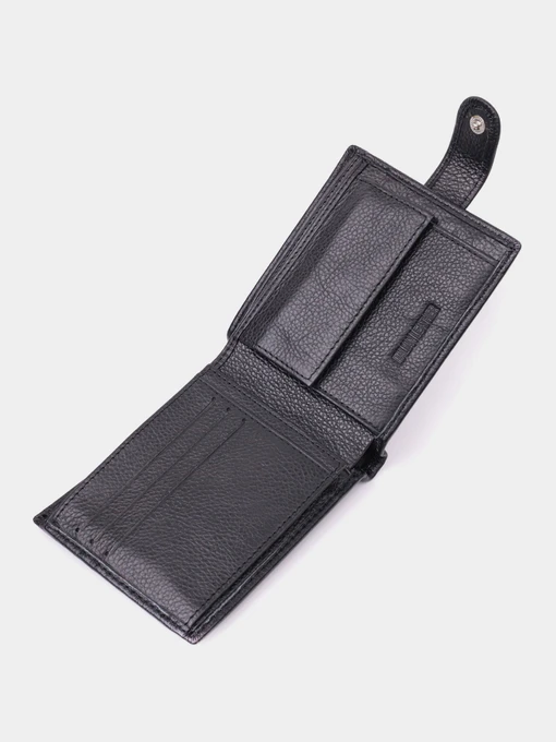 ST Leather Accessories Портмоне колір чорний фото 3