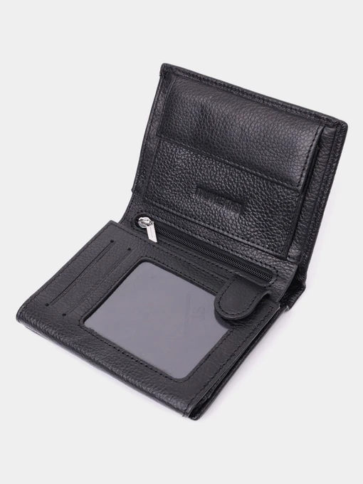 ST Leather Accessories Гаманець колір чорний фото 3