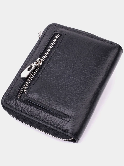 ST Leather Accessories Гаманець колір чорний фото 2