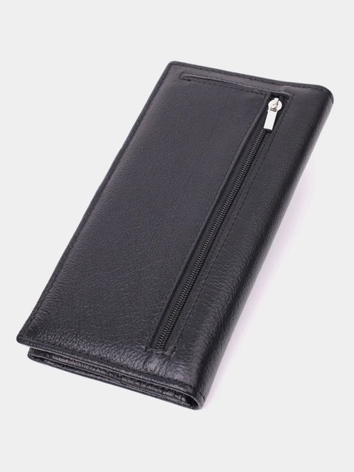 ST Leather Accessories Гаманець колір чорний фото 2