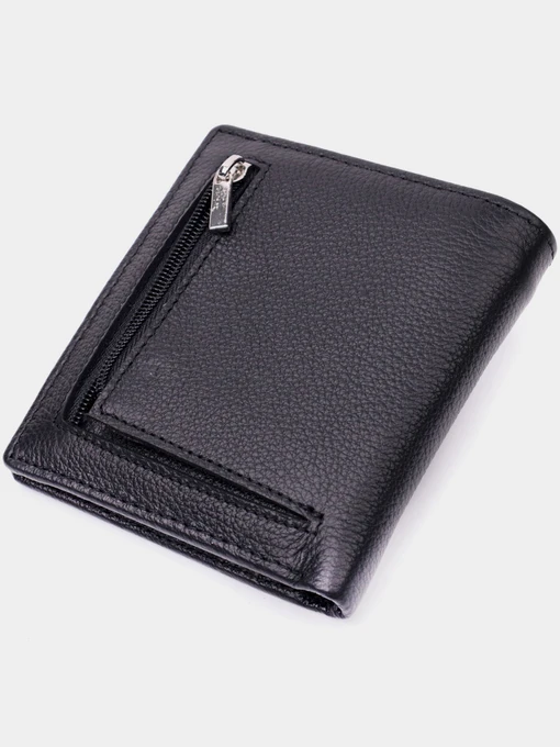 ST Leather Accessories Гаманець колір чорний фото 2