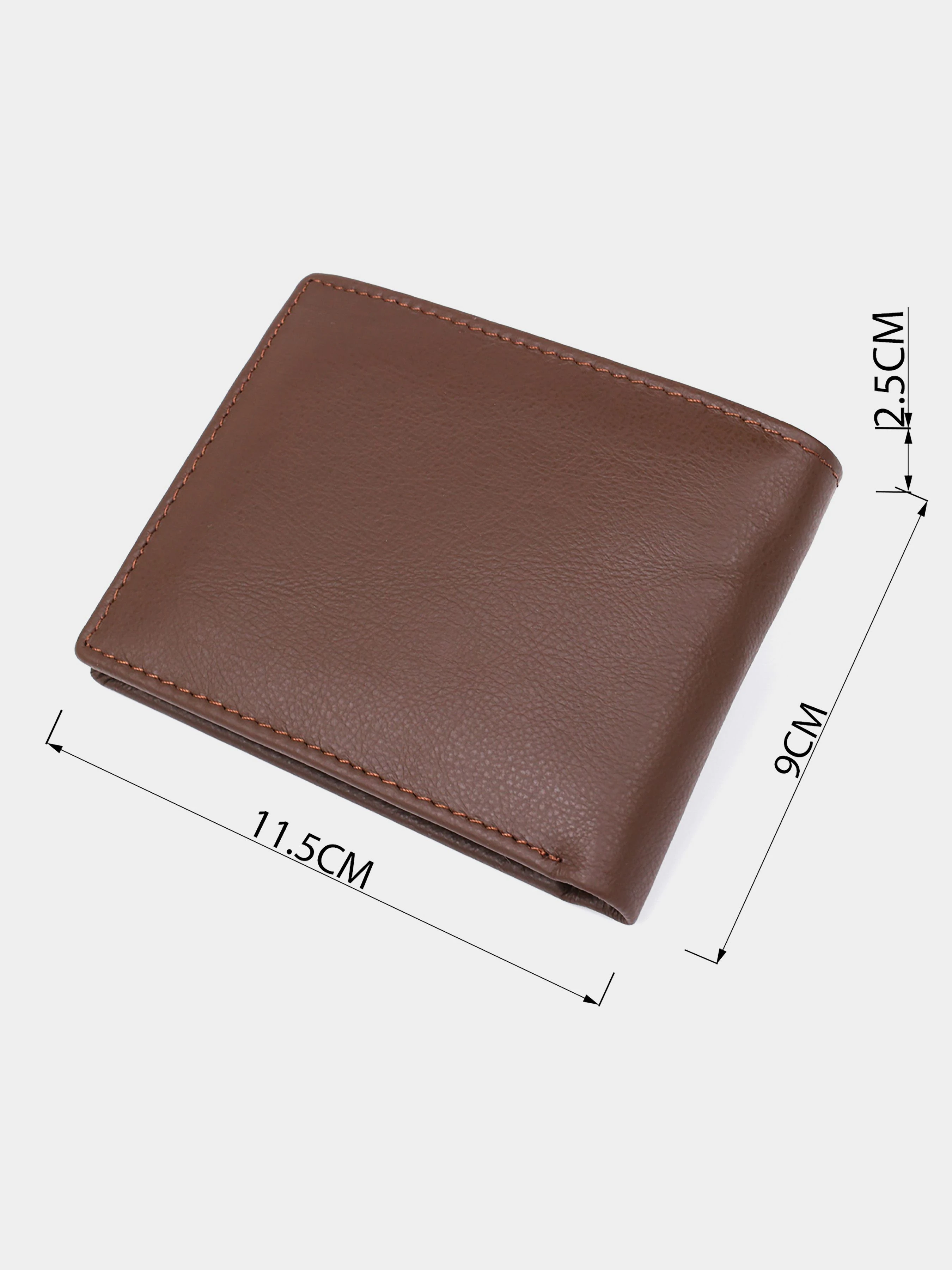 ST Leather Accessories Гаманець колір коричневий фото 3