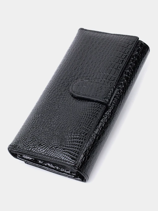 ST Leather Accessories Гаманець колір чорний фото 2