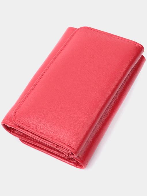 ST Leather Accessories Гаманець колір червоний фото 2