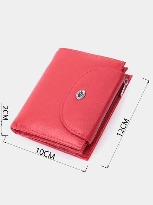 ST Leather Accessories Гаманець колір червоний фото 3