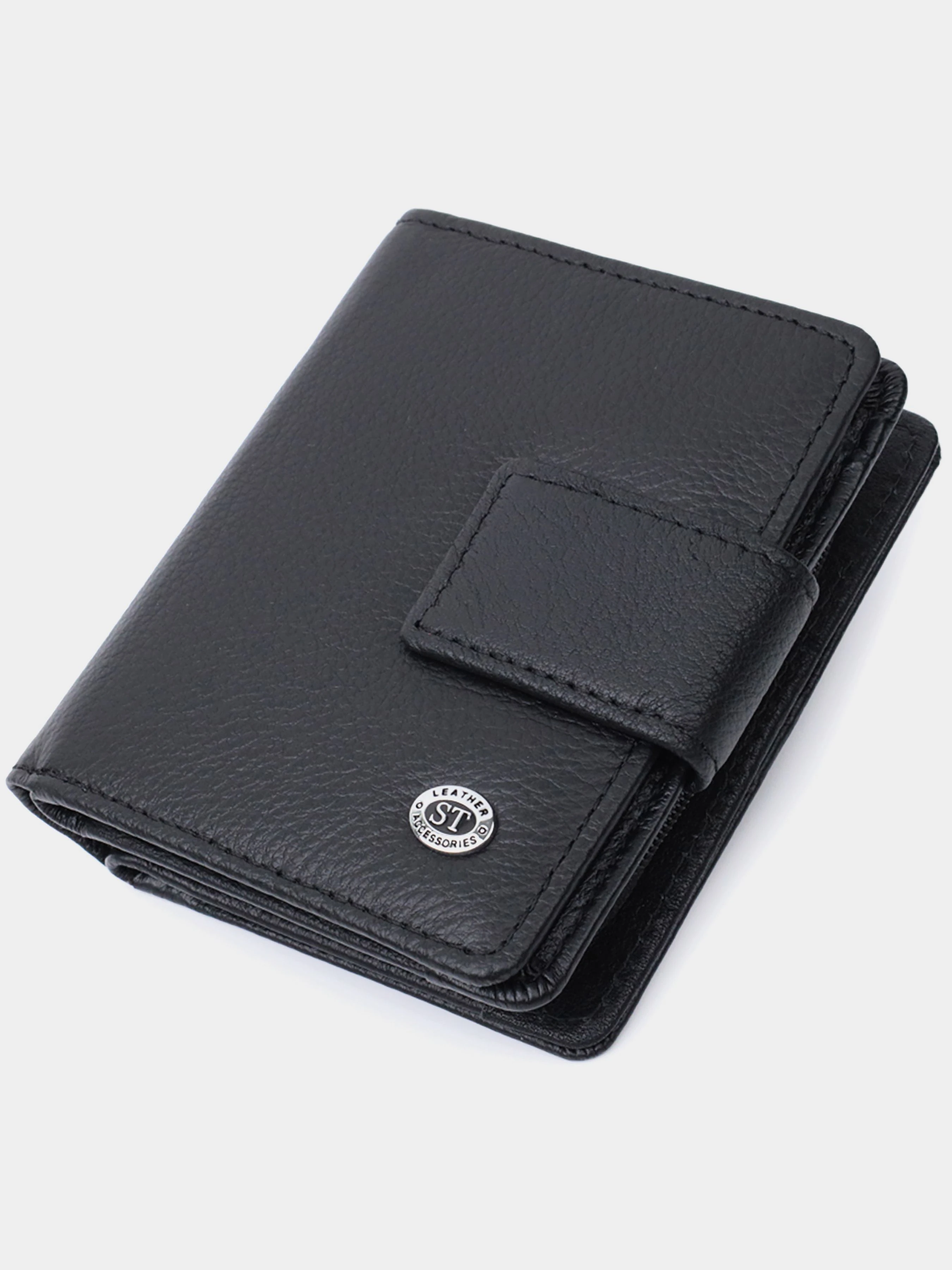 ST Leather Accessories Гаманець колір чорний