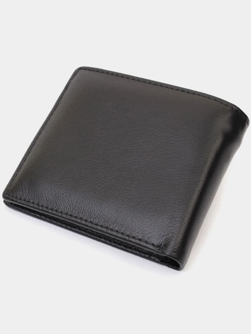 ST Leather Accessories Гаманець колір чорний фото 2