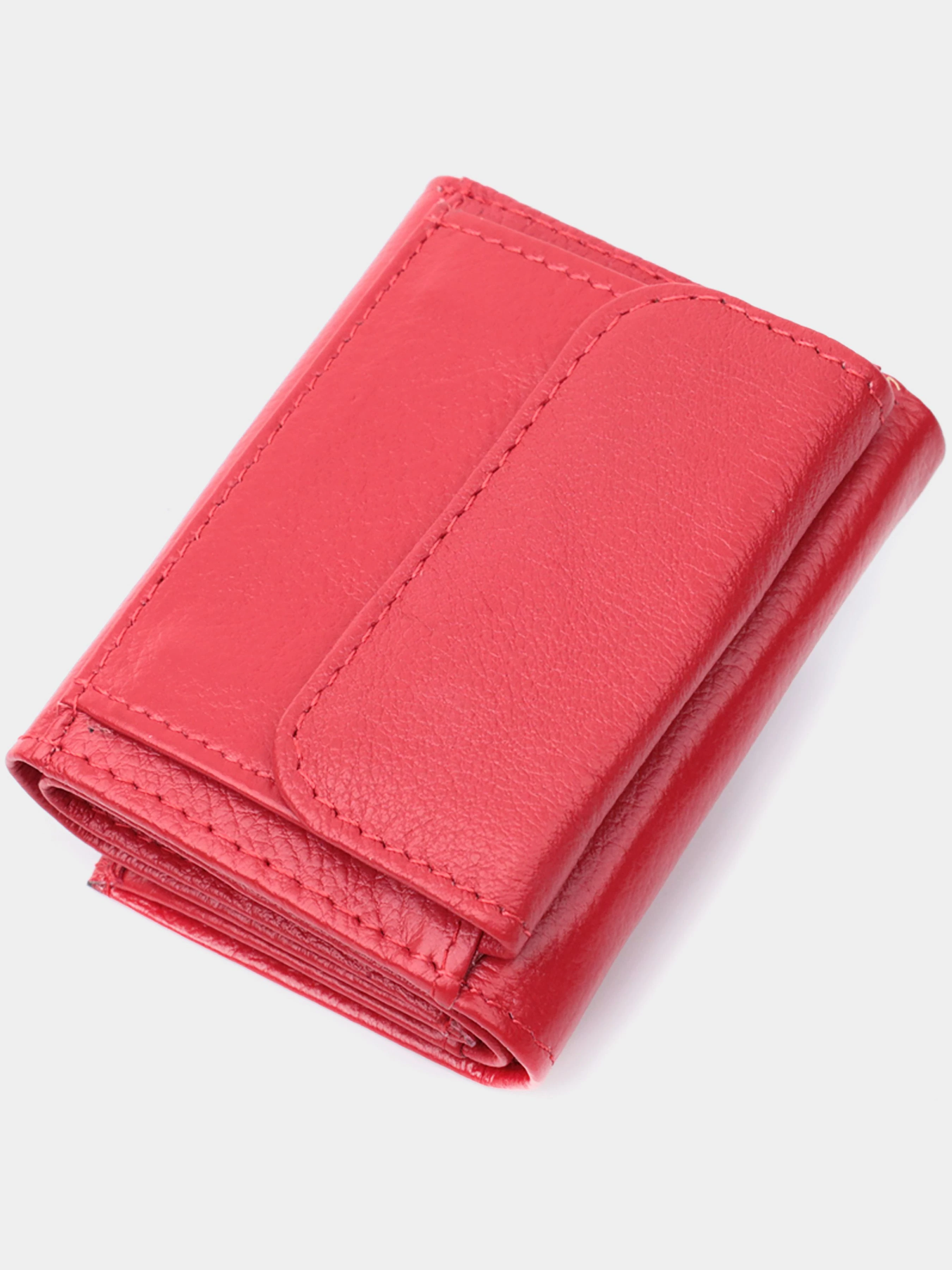 ST Leather Accessories Гаманець колір червоний фото 2