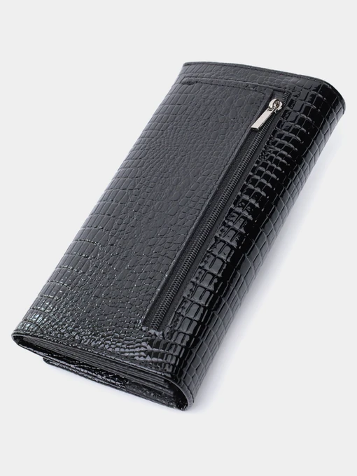 ST Leather Accessories Гаманець колір чорний фото 2