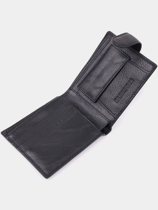 ST Leather Accessories Гаманець колір чорний фото 3