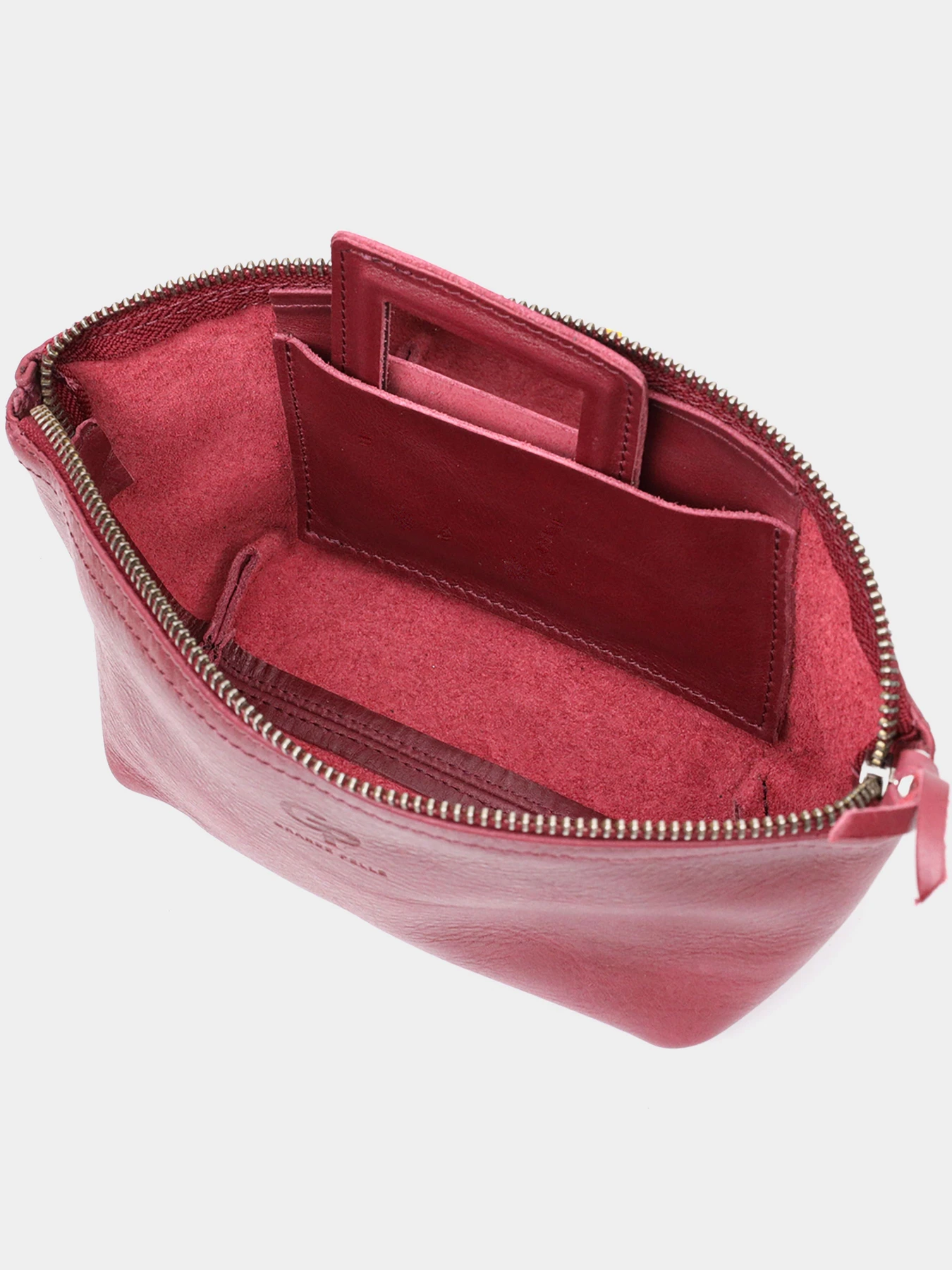 Органайзер-косметичка GRANDE PELLE Бордовый Grande Pelle модель bag24_16792 Органайзер-косметичка GRANDE PELLE Бордовый Grande Pelle модель bag24_16792 Фото