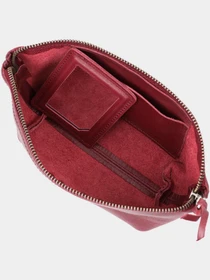 Органайзер-косметичка GRANDE PELLE Бордовый Grande Pelle модель bag24_16792 Фото