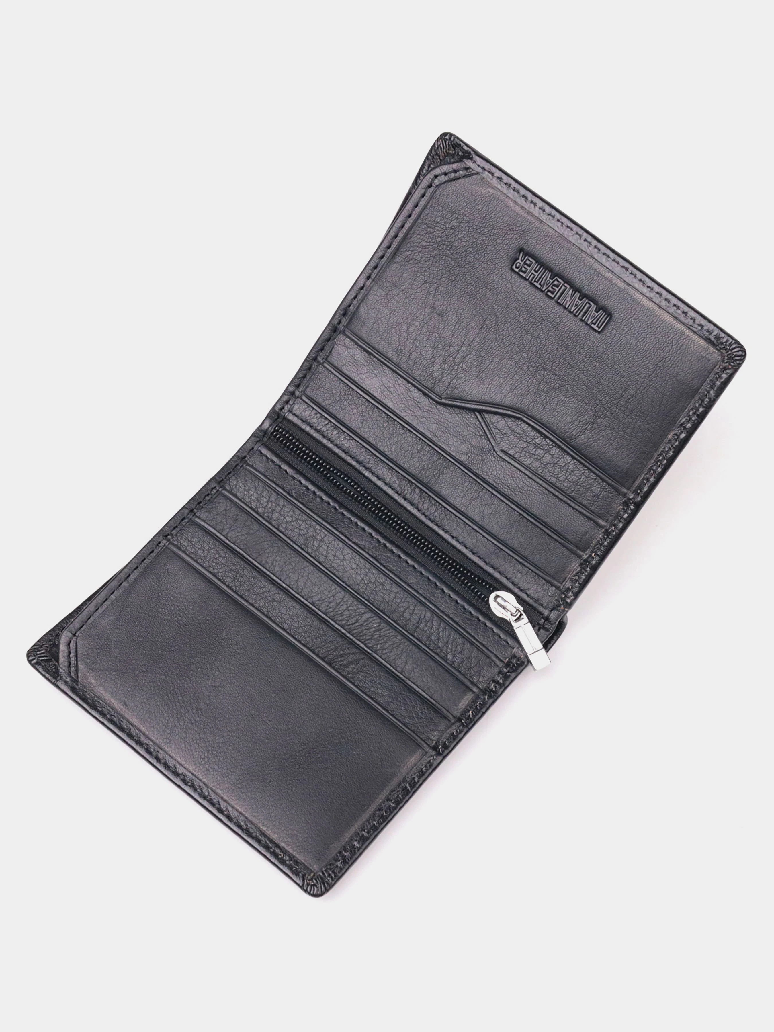ST Leather Accessories Гаманець колір чорний фото 3