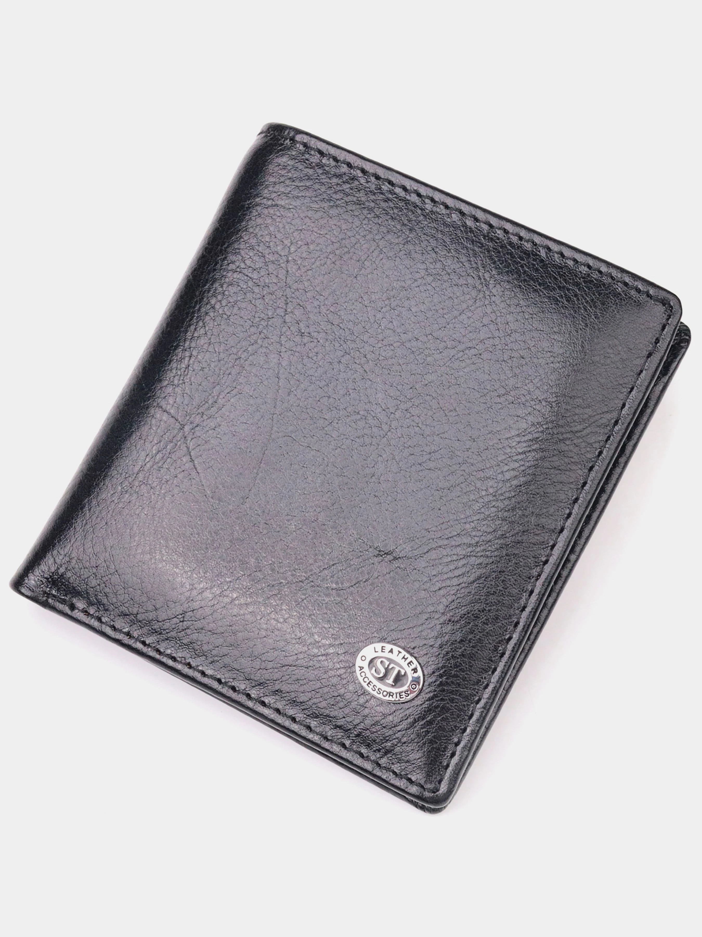 ST Leather Accessories Гаманець колір чорний