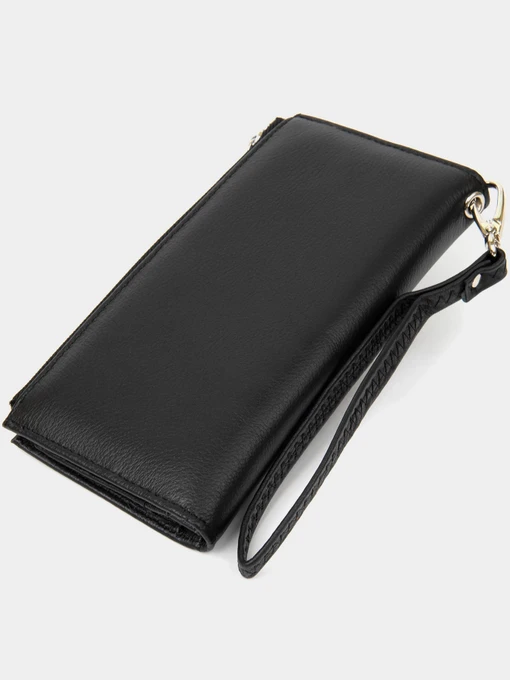 ST Leather Accessories Гаманець колір чорний фото 2