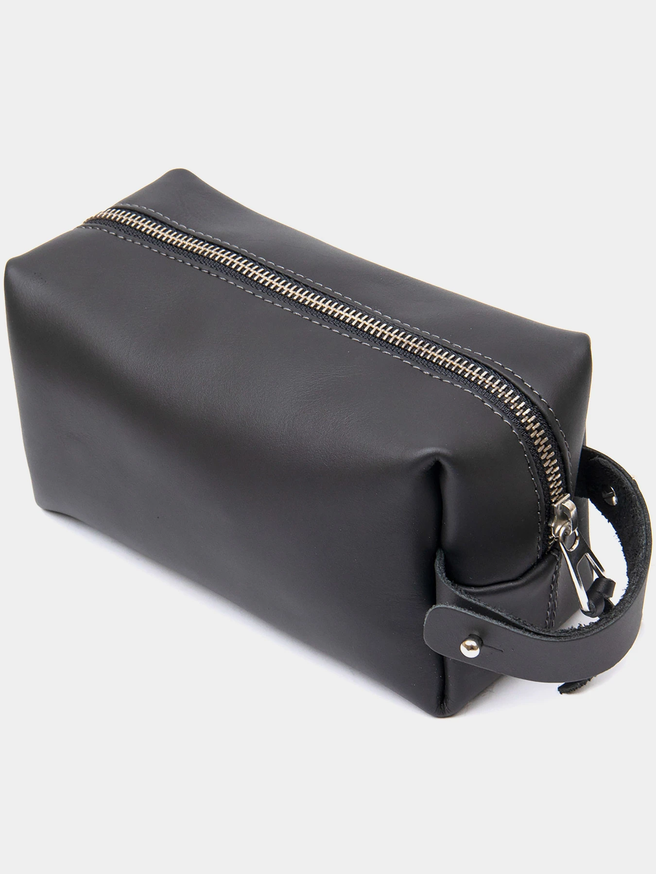 Матовый мужской кожаный несессер GRANDE PELLE Черный Grande Pelle модель bag24_11509 Матовый мужской кожаный несессер GRANDE PELLE Черный Grande Pelle модель bag24_11509 Фото