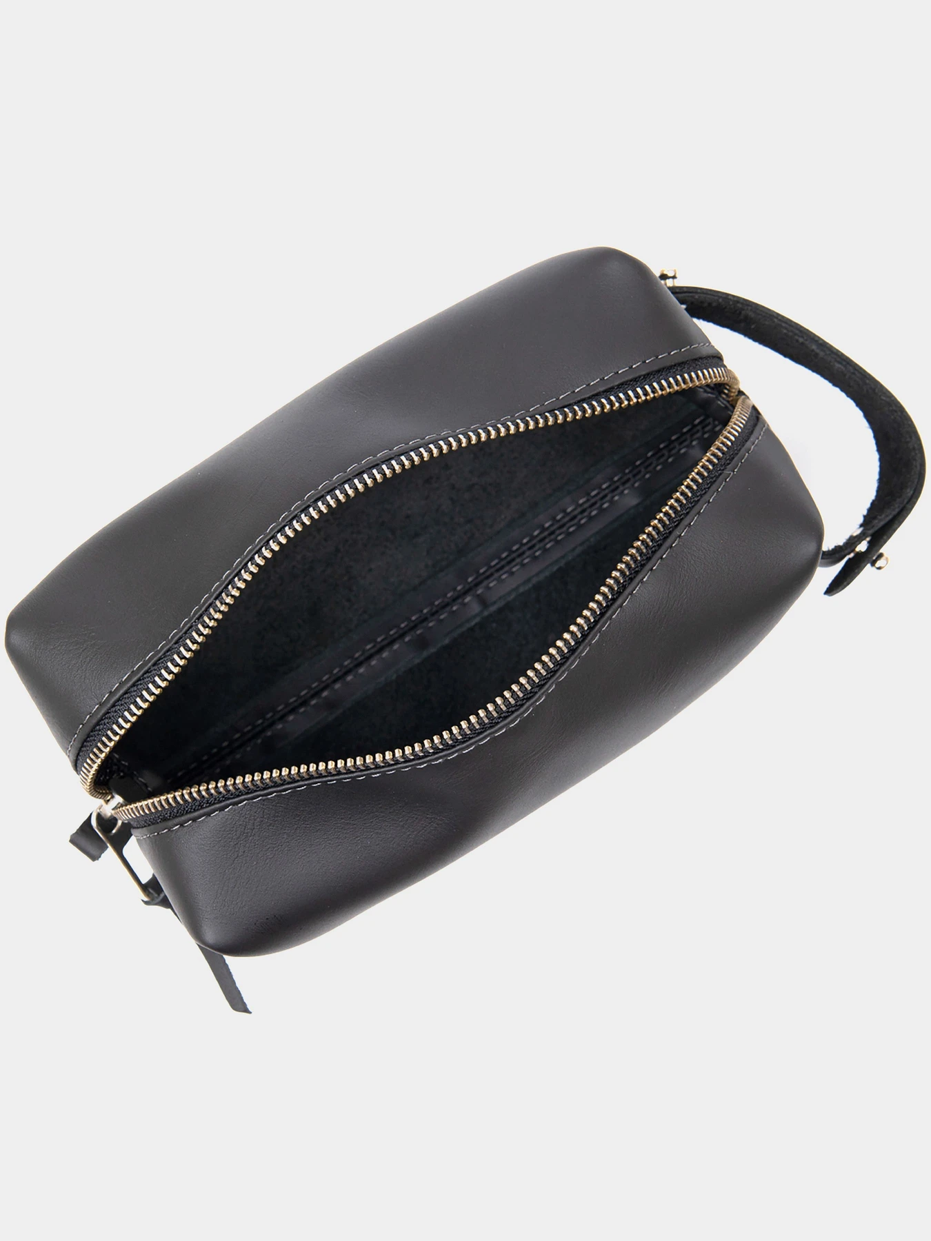 Матовый мужской кожаный несессер GRANDE PELLE Черный Grande Pelle модель bag24_11509 Матовый мужской кожаный несессер GRANDE PELLE Черный Grande Pelle модель bag24_11509 Фото