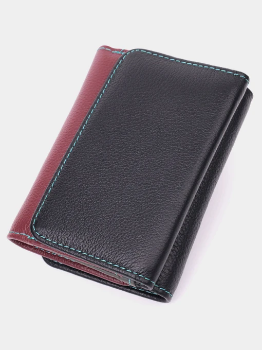 ST Leather Accessories Гаманець колір чорний фото 2