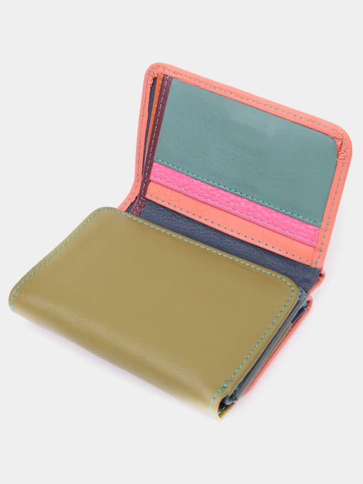 ST Leather Accessories Гаманець колір оливковий фото 3