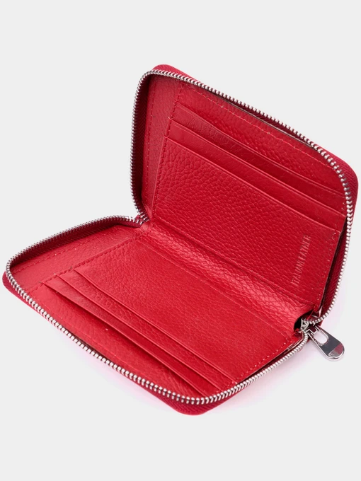 ST Leather Accessories Гаманець колір червоний фото 3