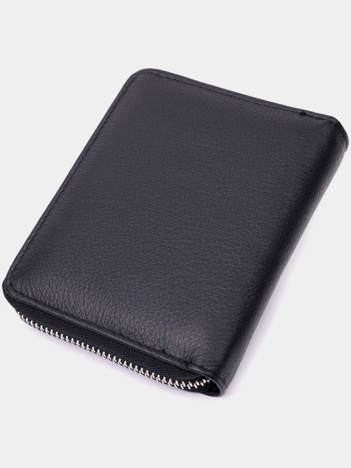 ST Leather Accessories Гаманець колір чорний фото 2