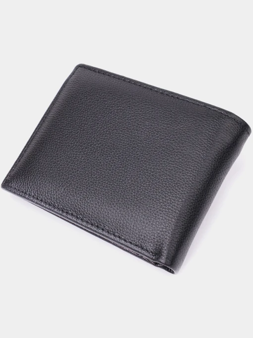 ST Leather Accessories Гаманець колір чорний фото 2