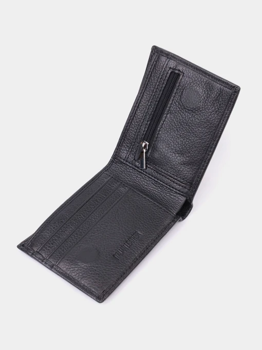 ST Leather Accessories Гаманець колір чорний фото 3