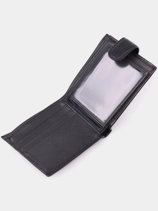 ST Leather Accessories Гаманець колір чорний фото 3