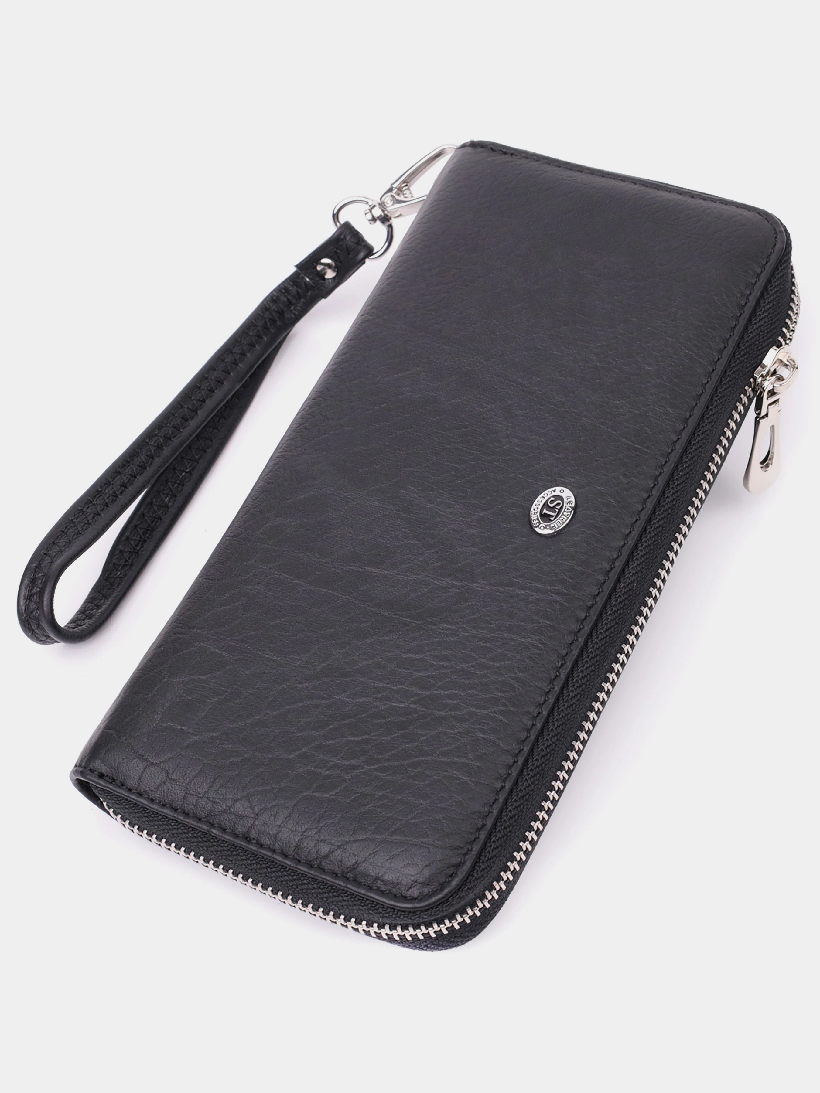 ST Leather Accessories Гаманець колір чорний