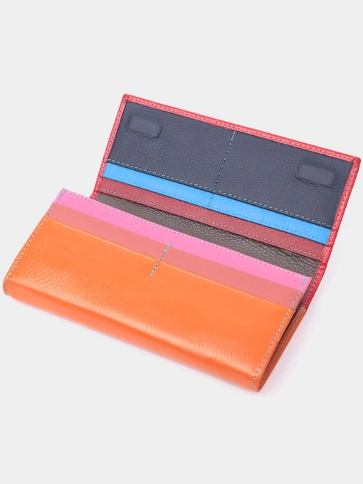 ST Leather Accessories Гаманець колір помаранчевий фото 3