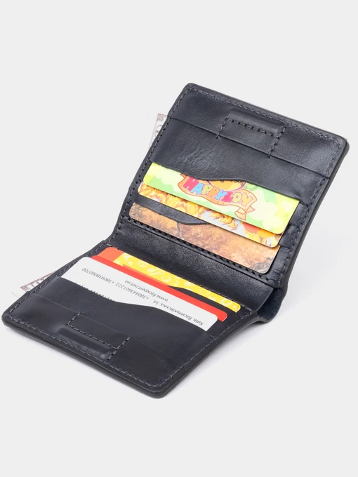 Grande Pelle Портмоне колір синій фото 3