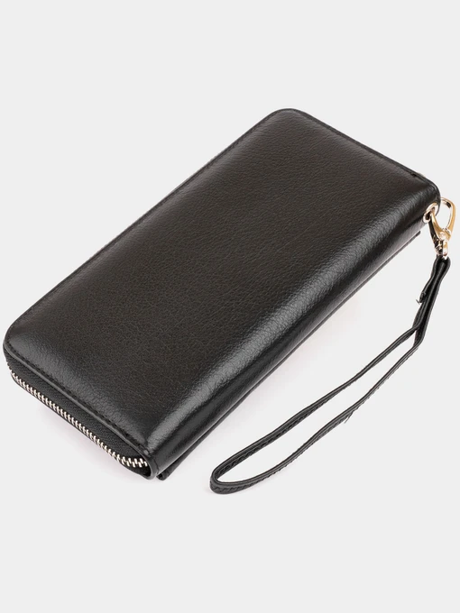 ST Leather Accessories Гаманець колір чорний фото 2