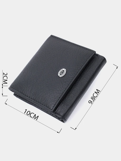 ST Leather Accessories Гаманець колір чорний фото 3