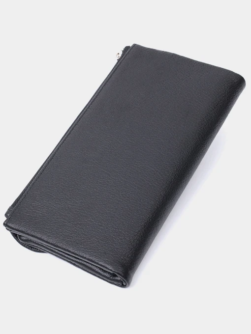 ST Leather Accessories Гаманець колір чорний фото 2