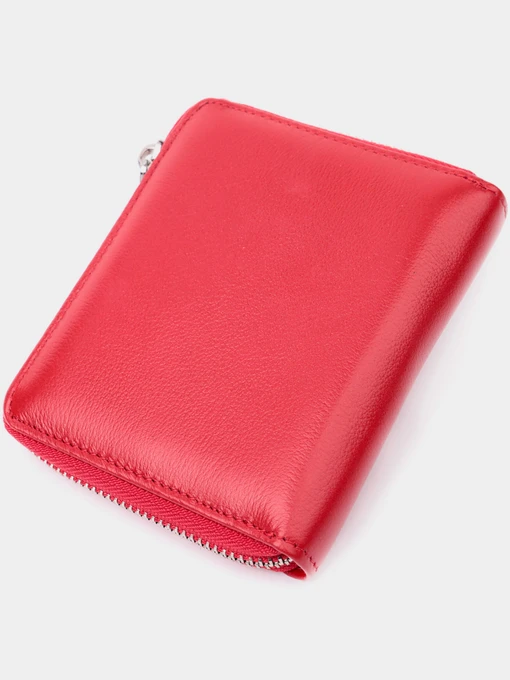 ST Leather Accessories Гаманець колір червоний фото 2