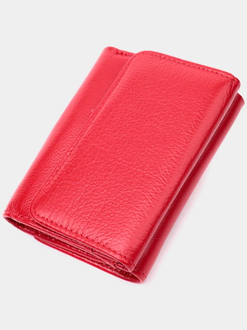ST Leather Accessories Гаманець колір червоний фото 2