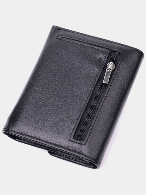 ST Leather Accessories Гаманець колір чорний фото 2