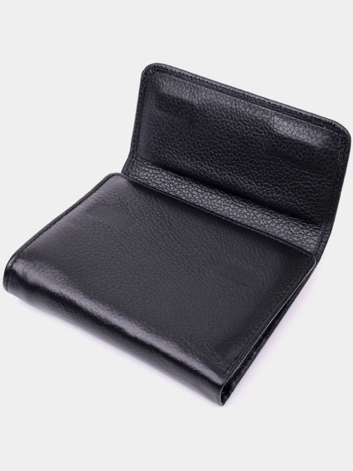 ST Leather Accessories Гаманець колір чорний фото 3