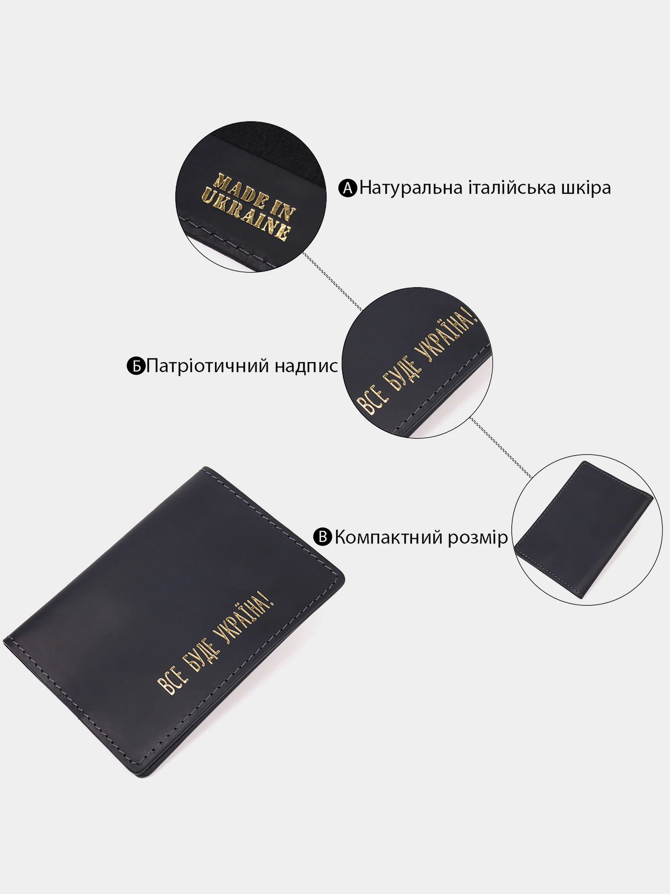 Кошельки Grande Pelle модель bag24_16725 Фото
