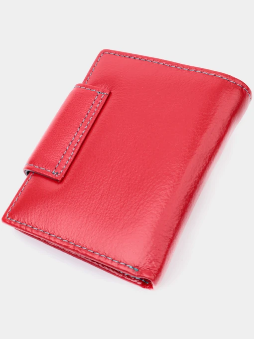 ST Leather Accessories Портмоне колір червоний фото 2