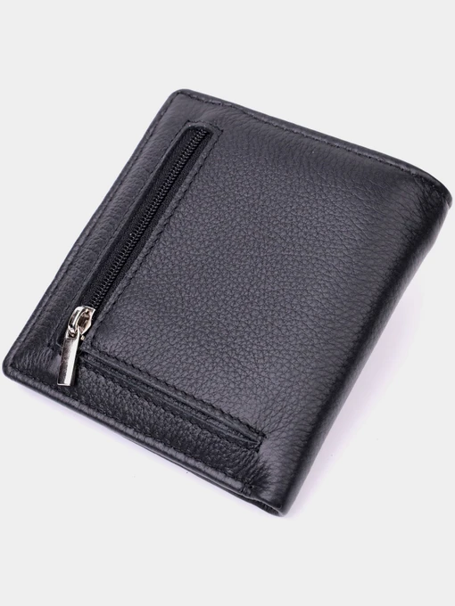 ST Leather Accessories Гаманець колір чорний фото 2